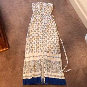 Old Navy White Maxi Dress